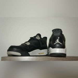 Jordan 4 Retro Oreo Black Men's Sneakers
